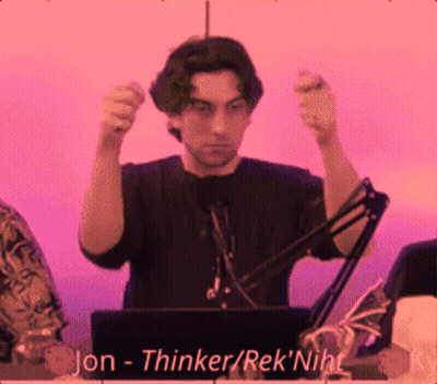 Man In White Hat Sitting Next To Man In Red Shirt Praying GIF