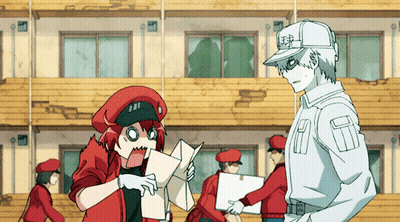 Man In White Hat With Letter H GIF