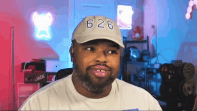 Man In White Hat With Number 626 GIF