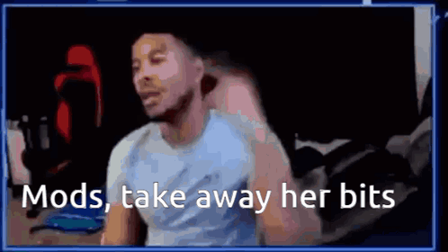 Man In White Head Scarf On Street GIF