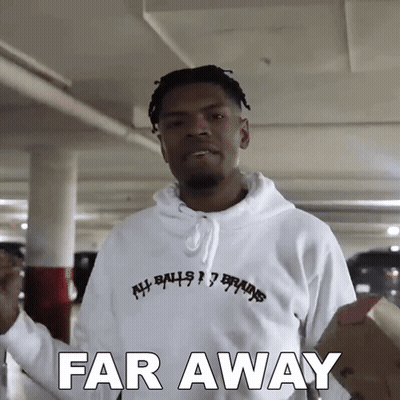 Man In White Hoodie Saying All Balls Brains GIF