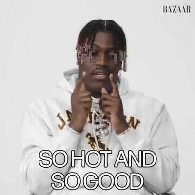Man In White Hoodie Saying So Hot And So Good GIF