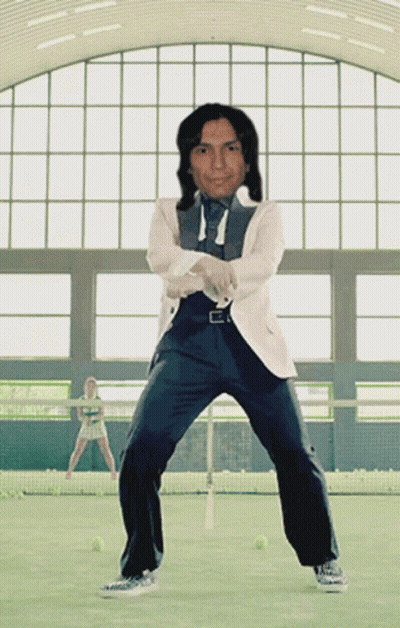 Man In White Jacket Dancing GIF