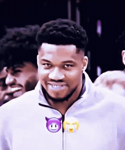 Man In White Jacket With Devil Face GIF