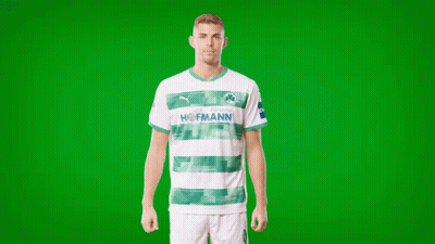 Man In White Jersey Number 9 GIF