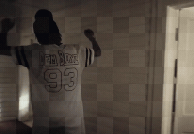 Man In White Jersey Number 93 GIF