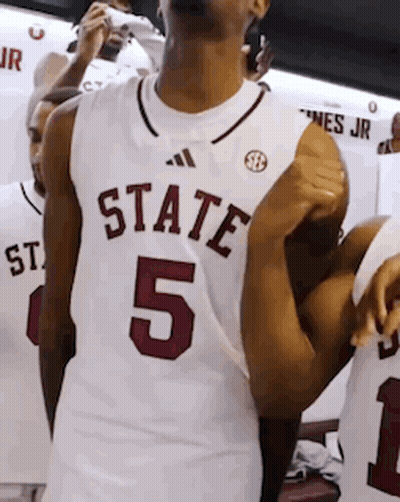 Man In White Jersey State 5 GIF