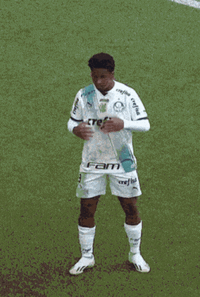 Man In White Jersey With Crefit GIF