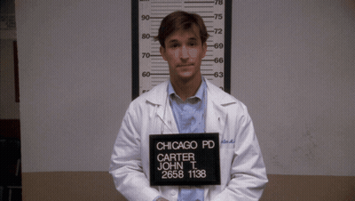 Man In White Lab Coat Chicago PD Carter John L Mugshot GIF