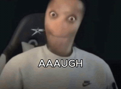 Man In White Nike Shirt Says Aaaug GIF