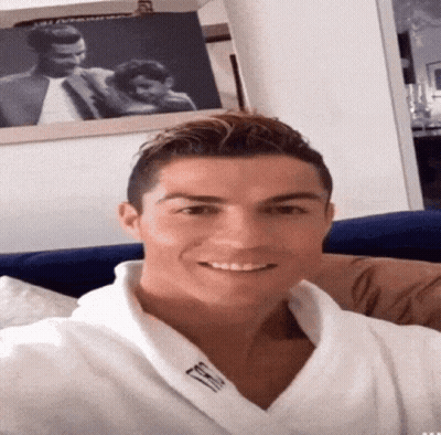 Man In White Robe With 17 GIF