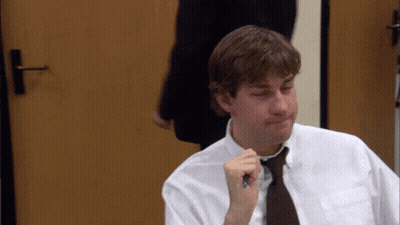 Man In White Shirt Adjusting Tie GIF