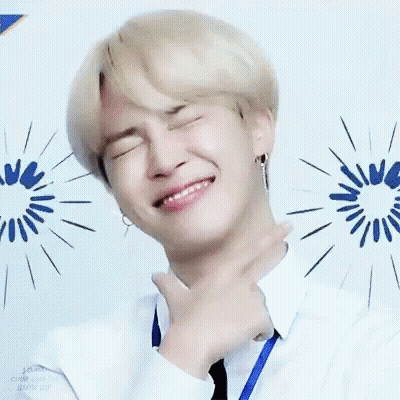 Man In White Shirt And Black Tie Smiling GIF