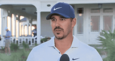 Man In White Shirt And Blue Nike Hat GIF