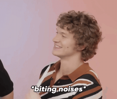 Man In White Shirt And Blue Tie Saying You Are Amazing GIF