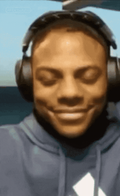 Man In White Shirt And Glasses Dancing GIF