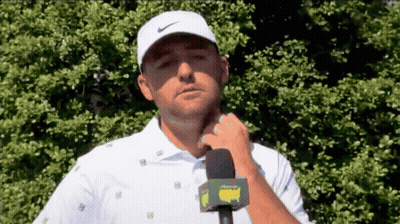 Man In White Shirt And Nike Hat Chin Rest GIF