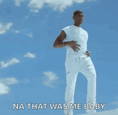 Man In White Shirt And Pants On Staircase GIF