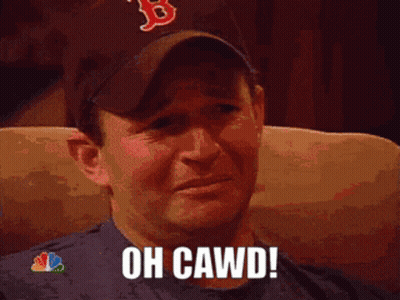 Man In White Shirt And Plaid Shorts GIF