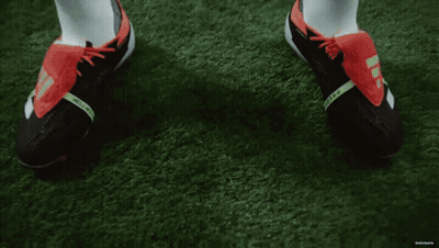 Man In White Shirt And Shorts On Soccer Field GIF