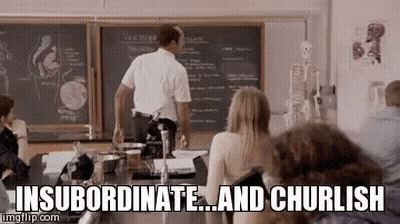 Man In White Shirt And Tie Holding Clipboard GIF