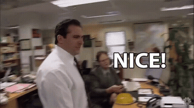 Man In White Shirt And Tie Saying Nice GIF