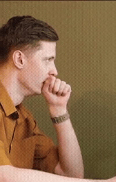 Man In White Shirt And Tie Says La Push GIF