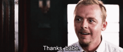 Man In White Shirt And Tie Smiling Says Thanks Babe GIF