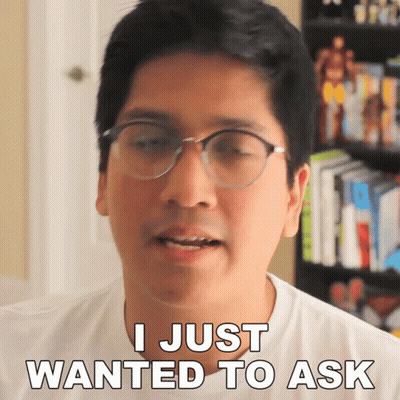 Man In White Shirt Asking GIF
