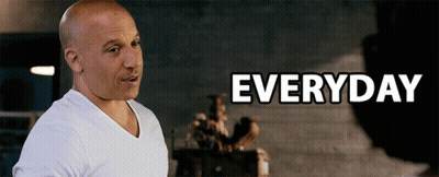 Man In White Shirt At Everyday Sign GIF