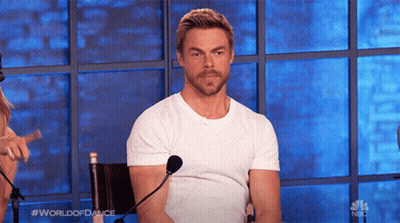 Man In White Shirt At Microphone Worldofdance GIF