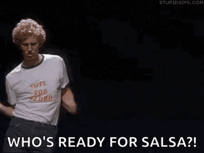 Man In White Shirt Dancing GIF