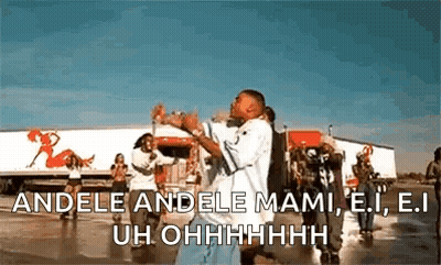 Man In White Shirt Dancing GIF
