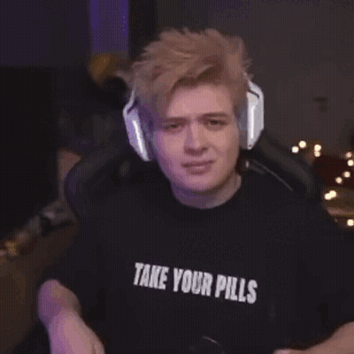 Man In White Shirt Dancing On Stairs GIF