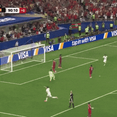 Man In White Shirt Giving Middle Finger Soccer Match GIF