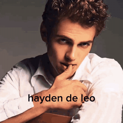 Man In White Shirt Hayden De Leo GIF