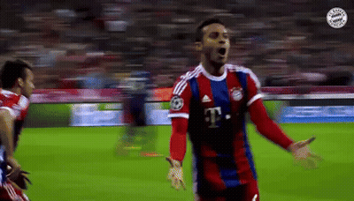 Man In White Shirt In Front Of Scoreboard Saying K 2-0 Kza GIF