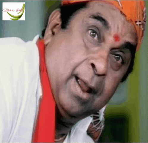 Man In White Shirt Making Funny Face GIF