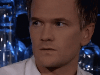 Man In White Shirt Making Funny Face GIF