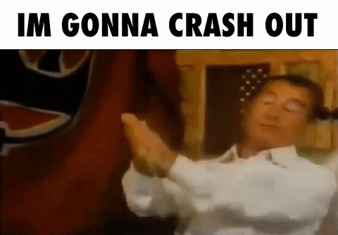 Man In White Shirt Making Funny Face With Hands GIF