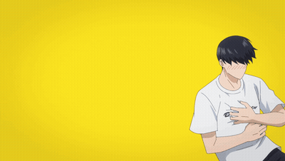 Man In White Shirt Petals Falling GIF