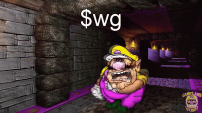 Man In White Shirt Playing Music In Front Of Gold Wall GIF