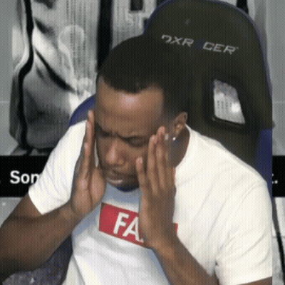 Man In White Shirt Saying Fa GIF
