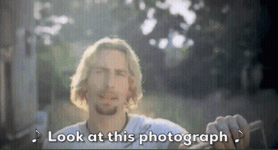 Man In White Shirt Saying Look At This Photograph GIF