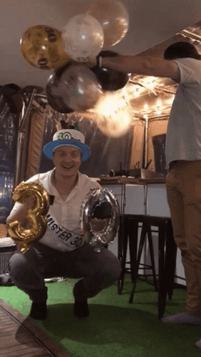 Man In White Shirt Saying Mister 30 GIF
