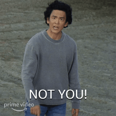 Man In White Shirt Saying Ooh-Ah Ooh-Ah GIF