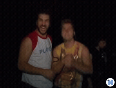 Man In White Shirt Saying Play GIF