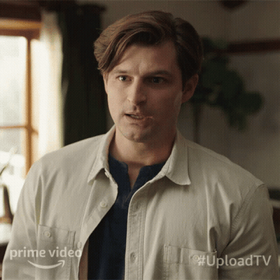 Man In White Shirt Saying Prime Video GIF