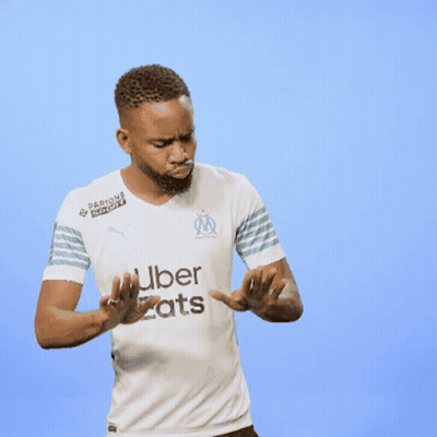Man In White Shirt Saying Uber Eats GIF