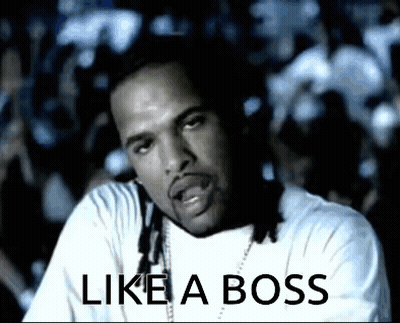 Man In White Shirt Singing Like A Boss GIF